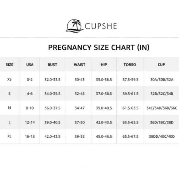 Cupshe Maternity One-Piece Swimsuit Medium Blue V-Neck Ruched Tummy Support - Picture 8 of 10